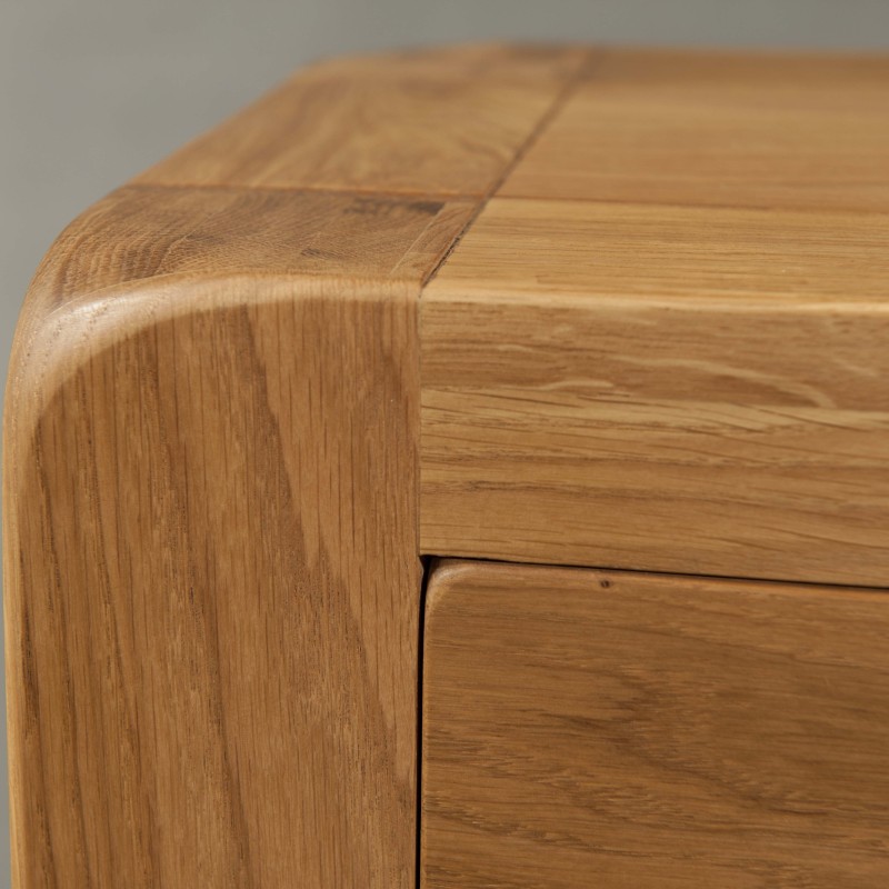 Avon Oak Small Console 1 Drawer and Shelf