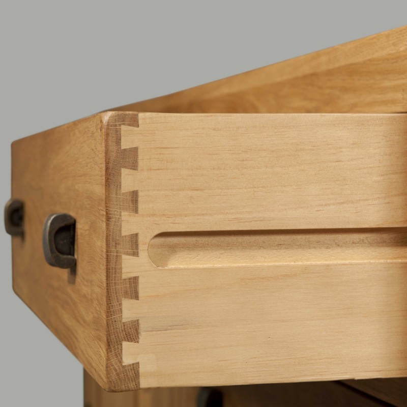 Avon Oak Small Console 1 Drawer and Shelf