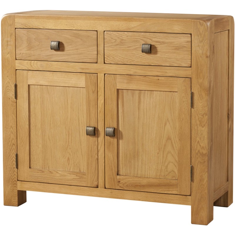 Avon Oak 2 Drawer 2 Door Sideboard