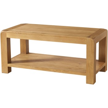 Avon Oak Coffee Table with Shelf