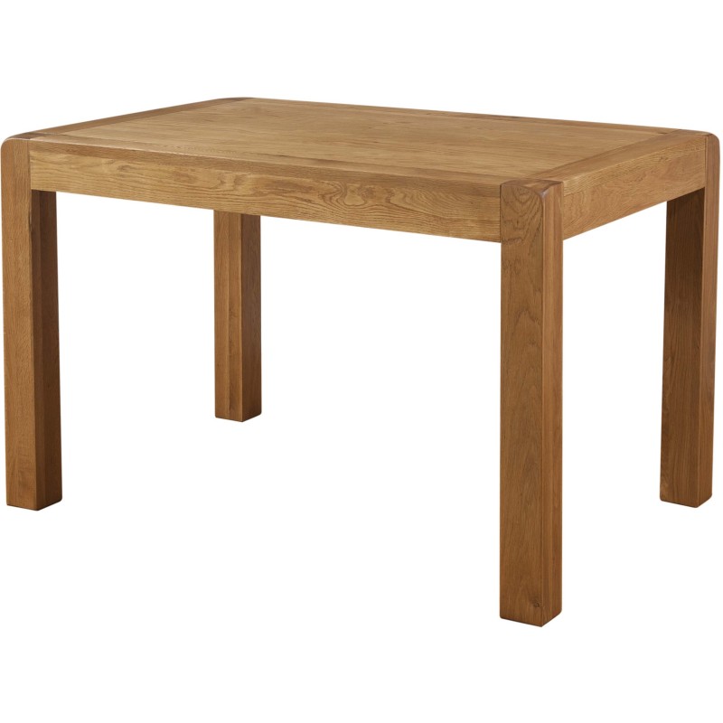 Avon Oak Fixed Top Dining Table 120 X 80cm