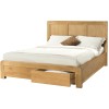 Avon Oak 5' Kingsize Bed with 2 Storage Drawers