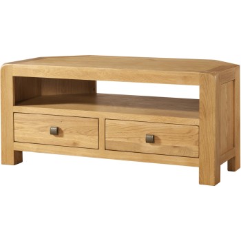 Avon Oak Corner TV Unit