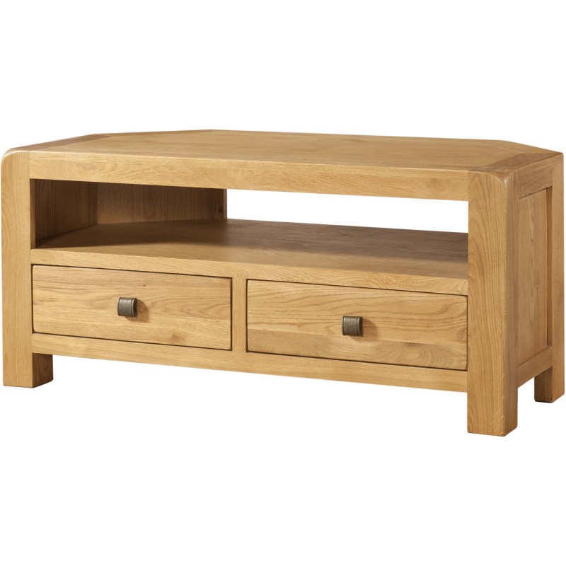 Avon Oak Corner TV Unit