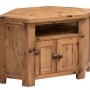 Aztec Oak Corner TV Cabinet