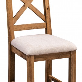 Aztec Rustic Oak Dining Chair
