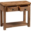 Aztec Oak Hall Console Table