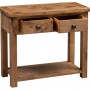 Aztec Oak Hall Console Table