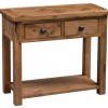 Aztec Oak Hall Console Table