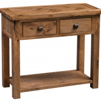 Aztec Oak Hall Console Table