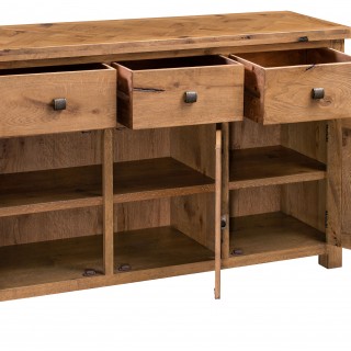 Aztec Oak Large Sideboard