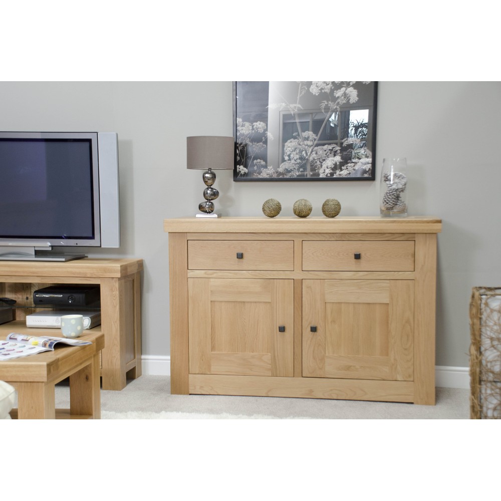 Bordeaux Oak 2 Door 2 Drawer Sideboard Bordeaux Oak 2 Door 2 Drawer Sideboard