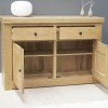 Bordeaux Oak 2 Door 2 Drawer Sideboard