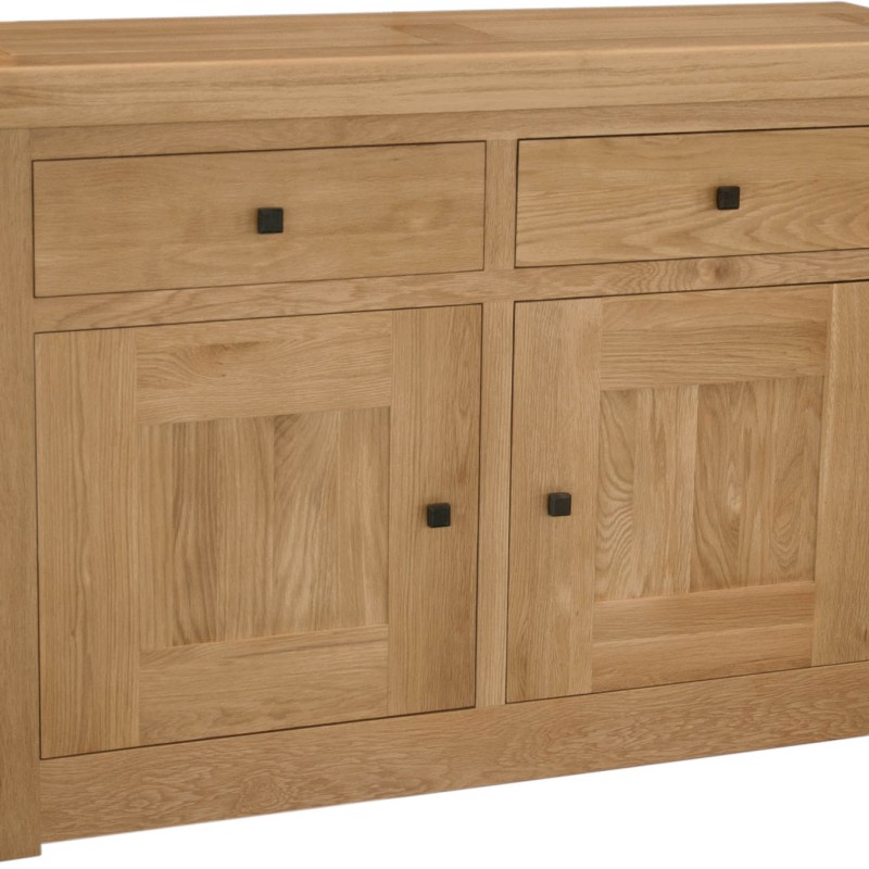 Bordeaux Oak 2 Door 2 Drawer Sideboard