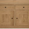 Bordeaux Oak 2 Door 2 Drawer Sideboard