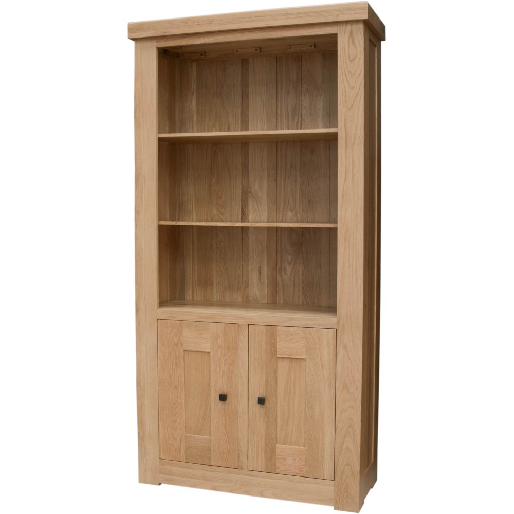 Bordeaux Oak 2 Door Bookcase Bordeaux Oak 2 Door Bookcase