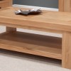 Bordeaux Oak Coffee Table with Shelf