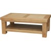 Bordeaux Oak Coffee Table with Shelf Bordeaux Oak Coffee Table with Shelf