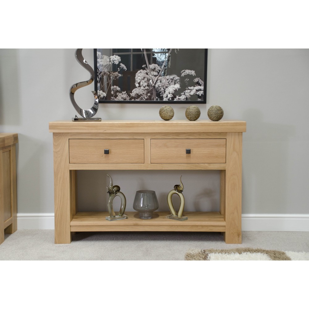 Bordeaux Oak Console Table Bordeaux Oak Console Table