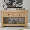Bordeaux Oak Console Table
