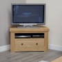 Bordeaux Oak Corner TV Unit