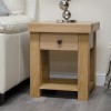 Bordeaux Oak Lamp Table