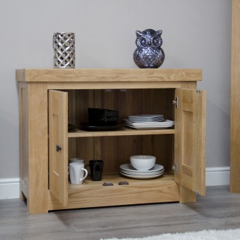Bordeaux Oak Occasional Cupboard
