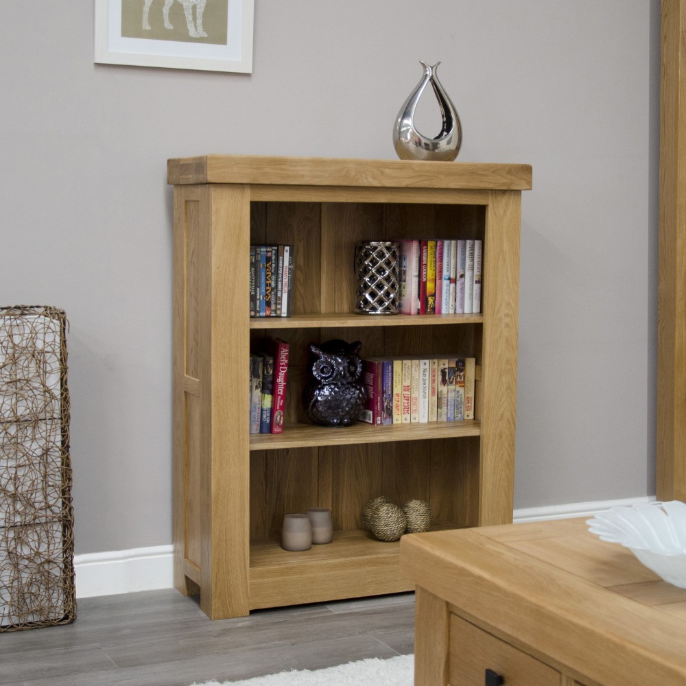 Bordeaux Oak Small Bookcase
