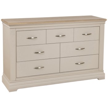 Cobble Painted 3 Over 4 Drawer Combination Chest