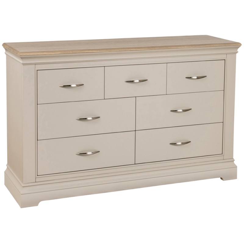 Cobble Painted 3 Over 4 Drawer Combination Chest