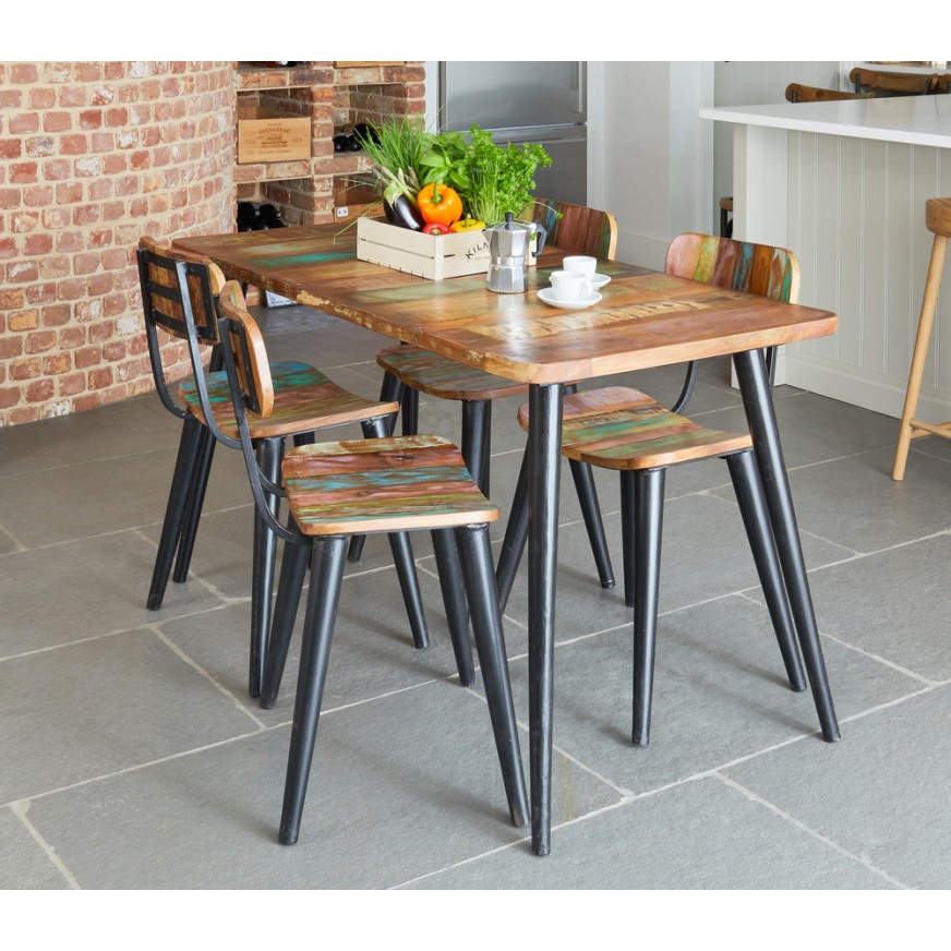 Coastal Chic Large Rectangular Dining Table