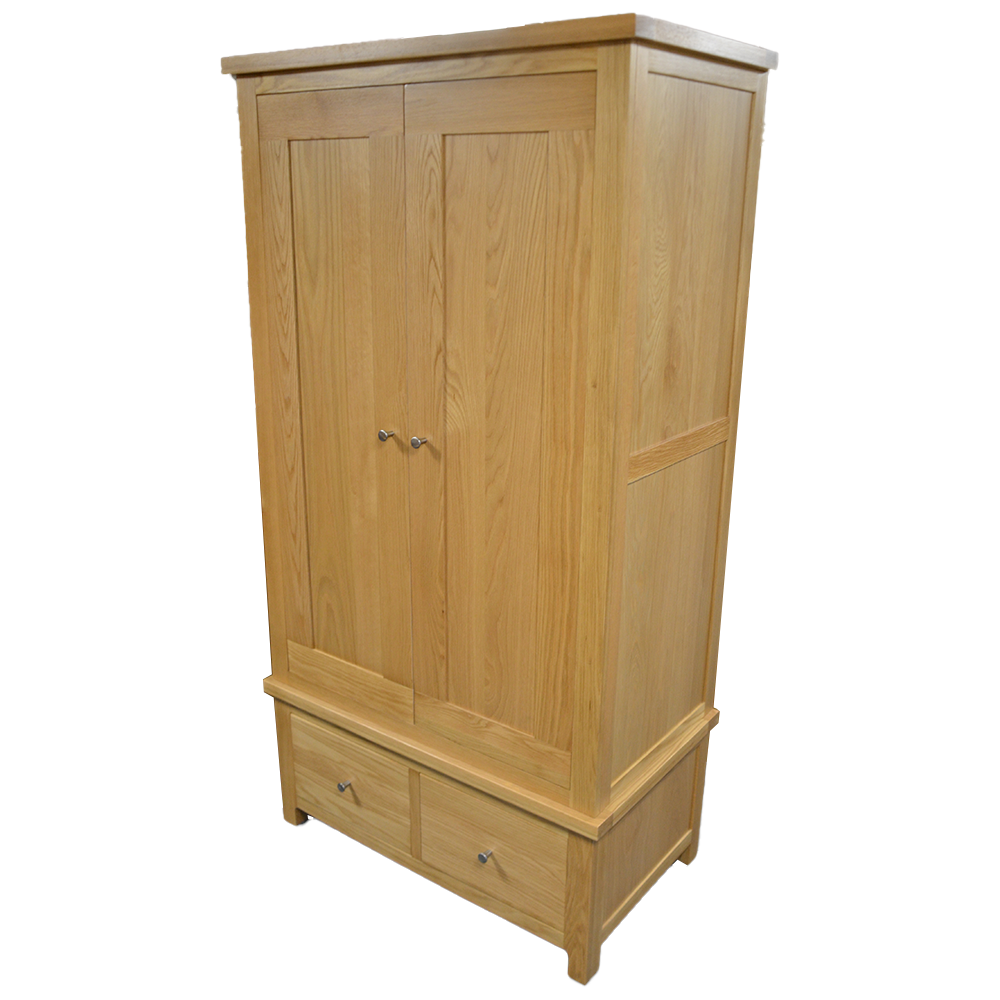 Como Oak Gents Wardrobe