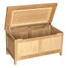 Como Oak Blanket Box