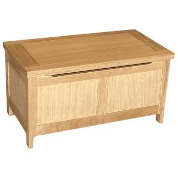 Como Oak Blanket Box