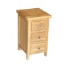 Como Oak Narrow Bedside Cabinet Como Oak Narrow Bedside Cabinet