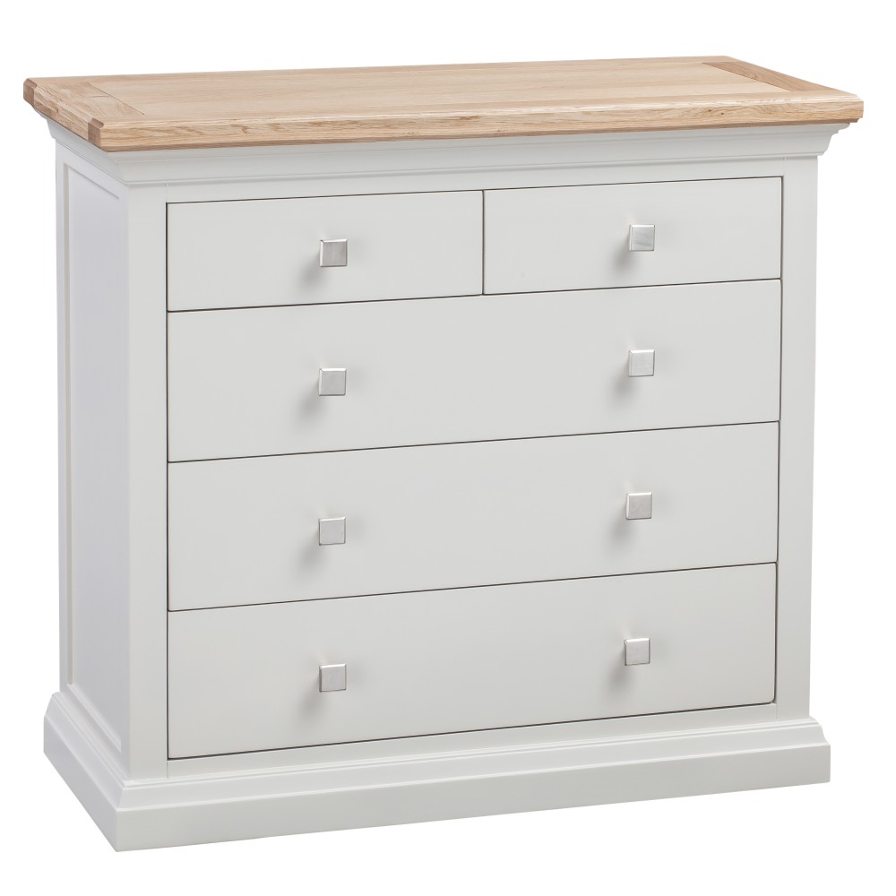 Cotswold Grey Painted 3 + 2 Chest of Drawers Cotswold Grey Painted 3 + 2 Chest of Drawers
