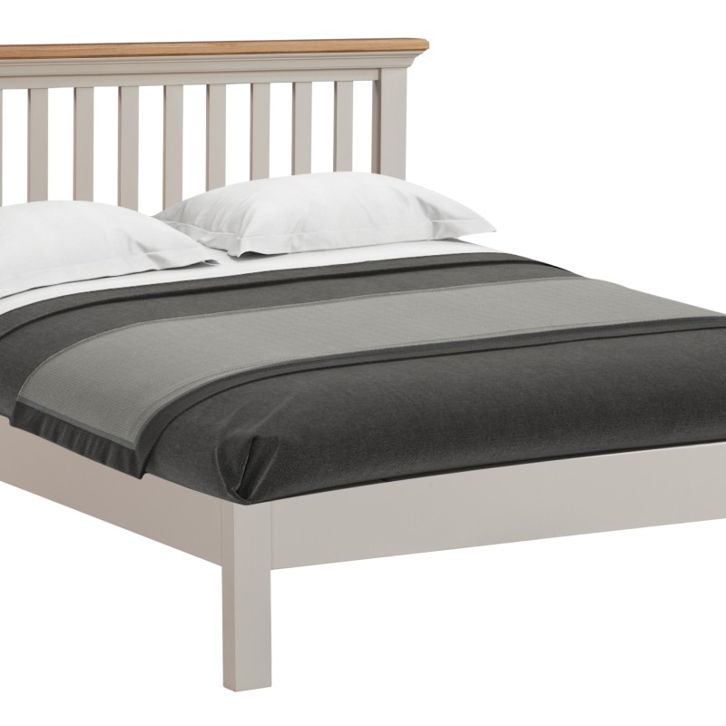 Cotswold Grey Painted Double Bed