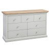 Cotswold Grey Painted 7 Drawer Chest