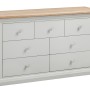 Cotswold Grey Painted 7 Drawer Chest