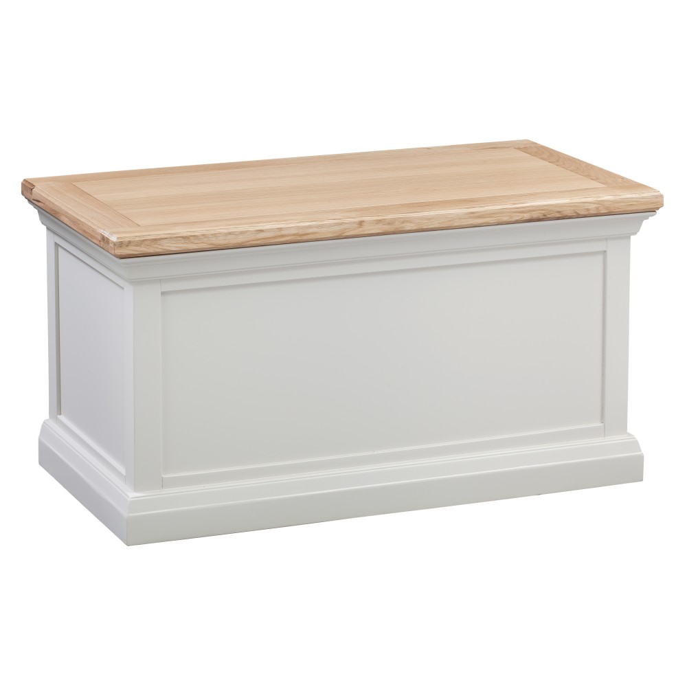 Cotswold Grey Painted Blanket Box
