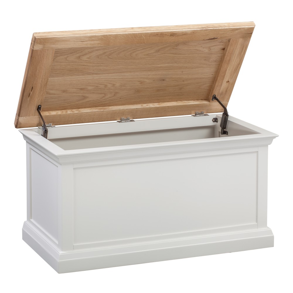 Cotswold Grey Painted Blanket Box