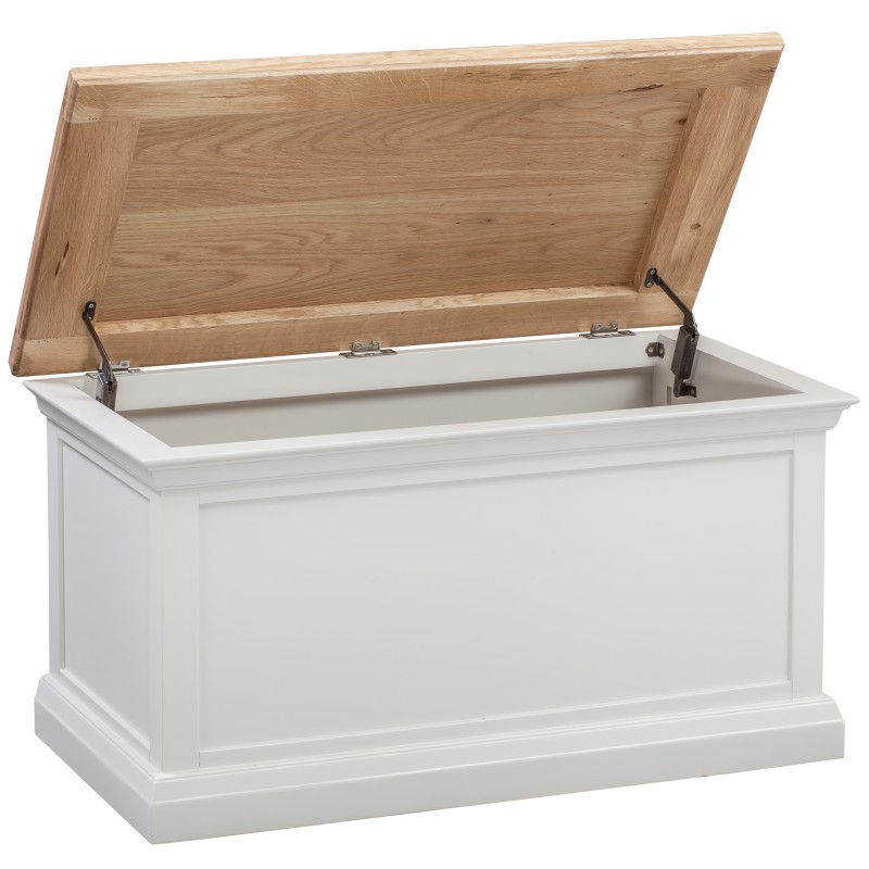 Cotswold Grey Painted Blanket Box