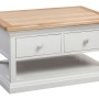 Cotswold Grey Painted 2 Drawer Coffee Table
