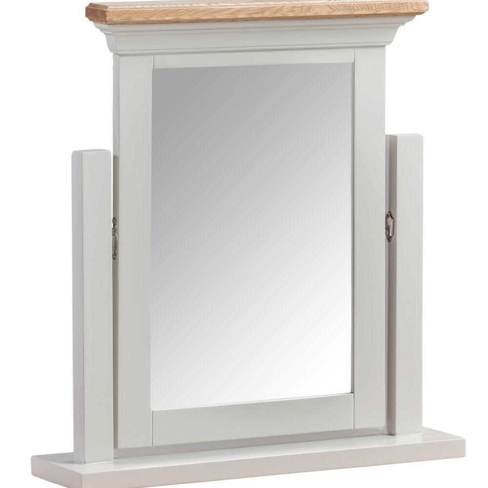 Cotswold Grey Painted Dressing Table Mirror