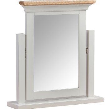 Cotswold Grey Painted Dressing Table Mirror