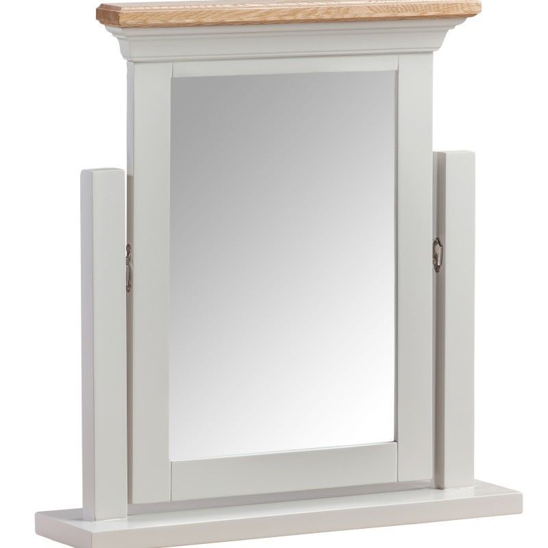 Cotswold Grey Painted Dressing Table Mirror