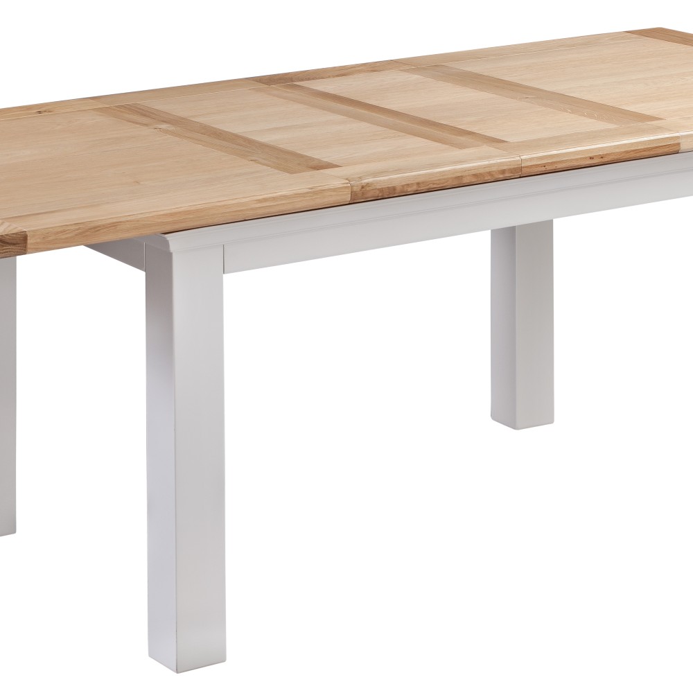 Cotswold Grey Painted Extending Dining Table
