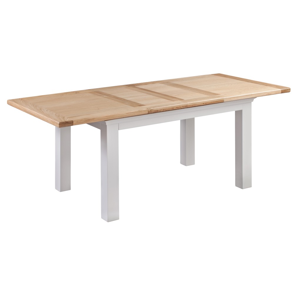 Cotswold Grey Painted Extending Dining Table