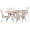 Cotswold Grey Painted Extending Dining Table
