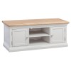 Cotswold Grey Painted Large TV Cabinet